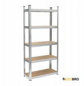 Стеллаж LEOBRO Premium 150 х 70 х 30 см, 150кг/полка, 5 полок (LB-R110)