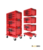 Набор инструментов для ящиков Qbrick System PRO Drawer Workshop Set 3 2.0 RED (5901238258353)