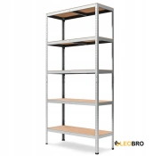Стеллаж LEOBRO Premium 200 х 90 х 40 см, 175кг/полка, 5 полок (LB-R118)