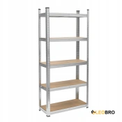 Стеллаж LEOBRO 150 х 70 х 30 см, 175кг/полка, 5 полок (LB-R116)
