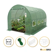 Садова теплиця парник LEOBRO Garden 10м² Green (LB-G103-GRN)