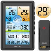 Метеостанція BERDSEN BD-906 Black (390600)