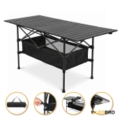 Розкладний туристичний стіл для пікніка LEOBRO 117x55x50 см (LB-1118)