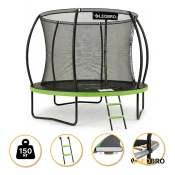 Батут с внутренней защитной сеткой 312 см LEOBRO Premium Pro 10FT GREEN (LB-1100)