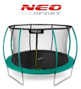 Батут Neo-Sport Premium 374 см із внутрішньою сіткою (NS-12C181)