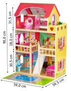 Ігровий будинок з LED RGB підсвічуванням FUNFIT KIDS (3044)