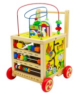 Ігровий розвиваючий бізикуб на колесах FUNFIT KIDS (3887)