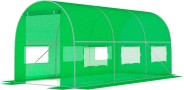 Садова теплиця з вікнами FunFit Garden 9m2 = 450*200*200 (Зелена) (1558)