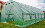 Садова теплиця з вікнами FunFit Garden 18m2 = 600*300*200 (Зелена) (1483)