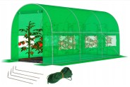 Садова теплиця з вікнами FunFit Garden 6m2 = 300*200*200 (Зелена) (1480)