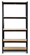 Стелаж FunFit 150 х 75 х 30 см Black (3780)