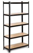 Стелаж FunFit 150 х 75 х 30 см Black (3780)
