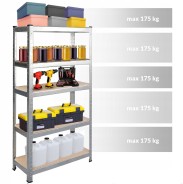Набір із двох стелажів Humberg 180 х 90 х 40 см (HR-812-2)