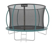 Батут із внутрішньою захисною сіткою 252 см LEOBRO Premium Pro 8FT GREEN