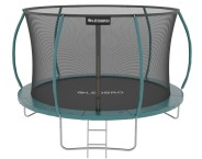 Батут із внутрішньою захисною сіткою 252 см LEOBRO Premium Pro 8FT GREEN