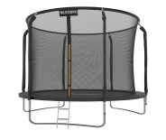 Батут із внутрішньою захисною сіткою 252 см LEOBRO Premium 8FT BLACK
