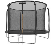 Батут с внутренней защитной сеткой 312 см LEOBRO Premium 10FT BLACK