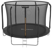 Батут с внутренней защитной сеткой 312 см LEOBRO Premium 10FT BLACK