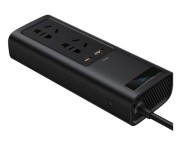 Автомобільний інвертор Baseus 150W (220V CN/EU) Чорний (CRNBQ-A01)