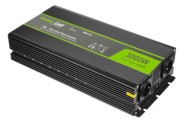 Автомобільний інвертор Green Cell 12V на 230V 3000W/6000W (INV15) Чистий синус