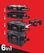Набір ящиків для інструментів Qbrick System PROMO SET I 6в1 (5901238252597)