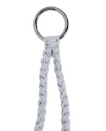 Гойдалка гніздо зі спинкою 80 см плетена TOGO Grey (5902340317334)