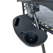 Розкладне крісло шезлонг Zero Gravity LEOBRO Темно-сіре