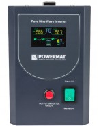 Гібридний ДБЖ/інвертор Powermat 500 VA 12/230V 400W/500VA (PM-UPS-500MP)