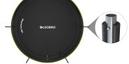Батут із внутрішньою захисною сіткою 374 см LEOBRO Pro 12FT GREEN