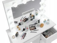Косметичний туалетний столик FUNFIT White LED (3914)
