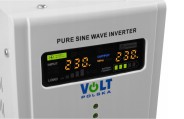Аварійний комплект Volt Polska SINUS PRO 1000 E 12/230V 700/1000W + Акумулятор VOLT VRLA DEEP CYCLE 110Ah 12V