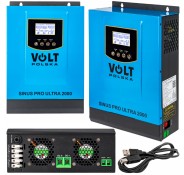 Сонячний інвертор Volt Polska ULTRA-HV 2000 12/230V (1000/2000W) + 60A MPPT (75V) (3SSH100012)
