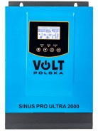Сонячний інвертор Volt Polska ULTRA-HV 2000 12/230V (1000/2000W) + 60A MPPT (75V) (3SSH100012)