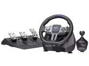 Ігрове кермо PXN V9 GEN2 з педалями і коробкою передач для PS4, PS3, Xbox X/S, PC (PXN-V9GEN2)