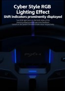 Ігрове кермо PXN V9 GEN2 з педалями і коробкою передач для PS4, PS3, Xbox X/S, PC (PXN-V9GEN2)