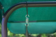Велика гойдалка з подушками LEOBRO Luxury Green