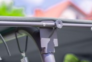 Велика гойдалка з подушками LEOBRO Luxury Grey