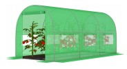 Садова теплиця парник LEOBRO Garden 10м2 Green (LB-10M19)