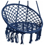 Гойдалка гніздо 110 см плетена FUNFIT Blue (2765)