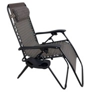 Розкладне крісло шезлонг LEOBRO Zero Gravity Plaid (LB-ZGC-A1-PLD)