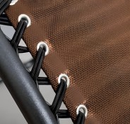 Розкладне крісло шезлонг LEOBRO Zero Gravity Brown (LB-ZGC-A1-BRN)