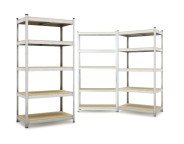 Стелаж з прихованими поличками LEOBRO 180 х 270 х 40 см, 175кг/полиця (LB-R175-GANX3)