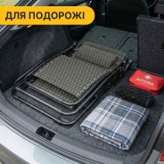 Розкладне крісло шезлонг LEOBRO Zero Gravity Plaid (LB-ZGC-F1-PLD)