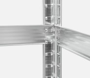 Стелаж LEOBRO Premium 150 х 70 х 30 см, 150кг/полиця, 5 полиць (LB-R110)