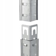 Стелаж LEOBRO Premium 220 х 90 х 40 см, 175кг/полиця, 5 полиць (LB-R119)