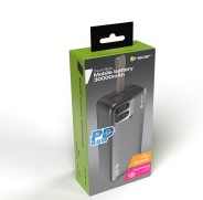 Power bank TRACER BLAZE 30000mAh 65W Black (TRABAT47505)
