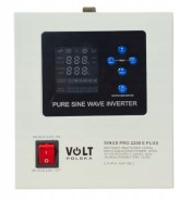 Комплект Volt Polska SINUS PRO 2200 E PLUS 12/230V 1200/2200W + Акумулятор 4SUN MAXX GEL 120Ah 12V  