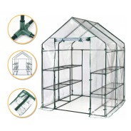 Стелаж-теплиця LEOBRO 143x143x195 см на 8 полиць (LB-G123)