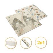 Дитячий ігровий килимок LEOBRO 180 x 200 x 1 см (LB-1035)