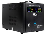 Гібридний ДБЖ/інвертор Volt Polska SINUS PRO 2000 E Black 12/230V 1250/2000W (3SP092012E)